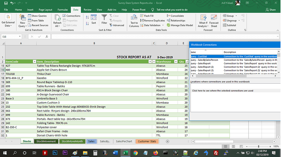 Dolibarr Reports direct to Microsoft Excel - Using my Dolibarr ...