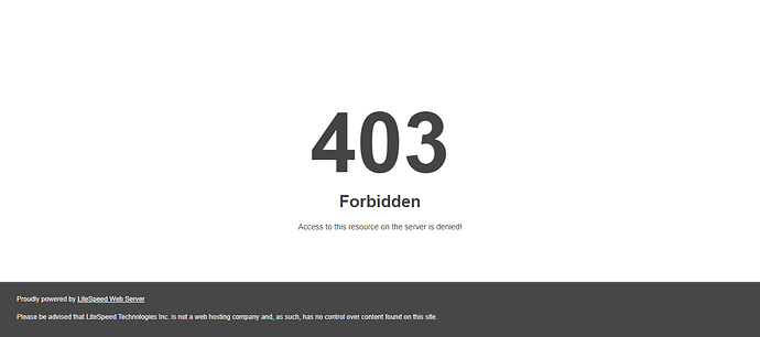 403-Forbidden